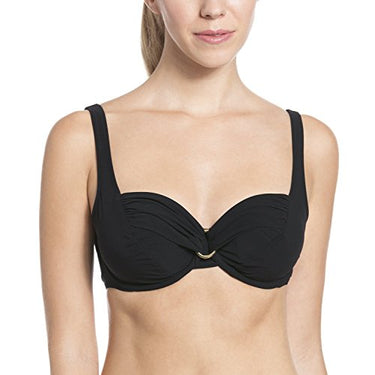 Rosa Faia Damen Hermine Top Bikinioberteil,, per pack Schwarz (Schwarz 001), (Herstellergröße: B) im Sale